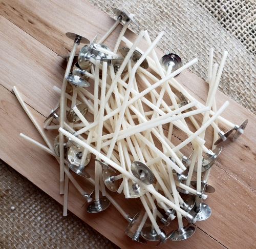 KNOTY  DO ŚWIEC Z BLASZKĄ - 33 NITKI