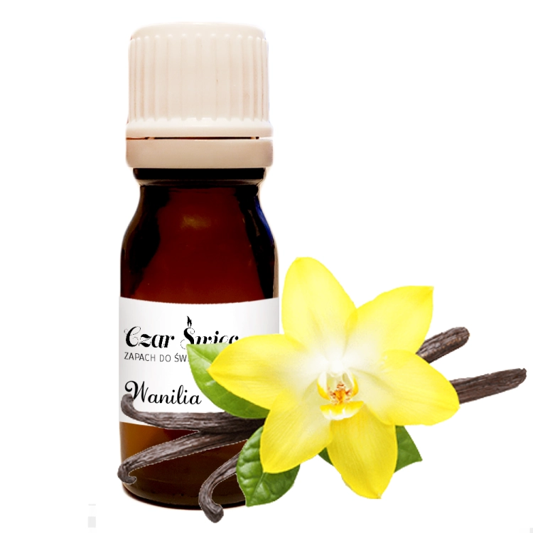 ZAPACH DO ŚWIEC W SZKLE - WANILIA (10ml)