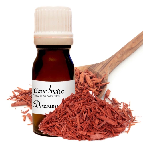 ZAPACH DO ŚWIEC W SZKLE - DRZEWO SANDAŁWE (10ml) 