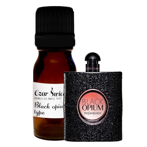ZAPACH DO ŚWIEC W SZKLE - BLACK OPIUM TYPE (10ml)