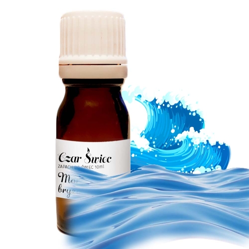 ZAPACH DO ŚWIEC W SZKLE - MORSKA BRYZA (10ml)