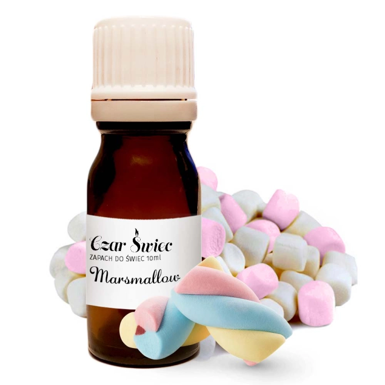 ZAPACH DO ŚWIEC W SZKLE - MARSHMALLOW (10ml)