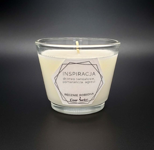 Świeca sojowa 100ml - INSPIRACJA - Seria EMOTION
