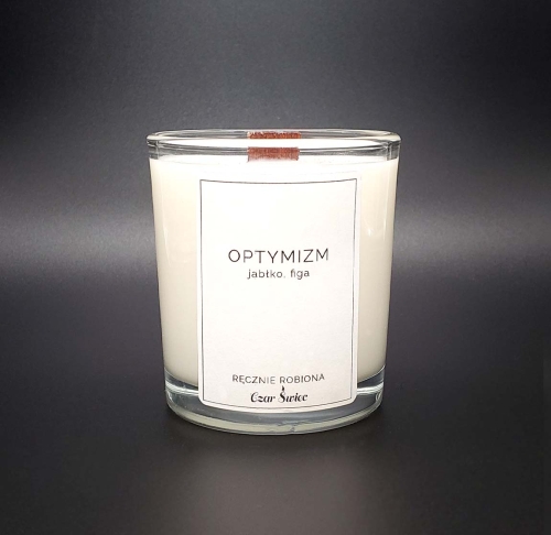 Świeca sojowa 205ml - OPTYMIZM - Seria EMOTION