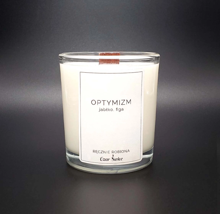 Świeca sojowa 205ml - OPTYMIZM - Seria EMOTION