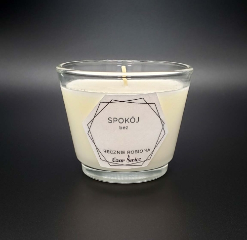 Świeca sojowa 100ml - SPOKÓJ  - Seria EMOTION