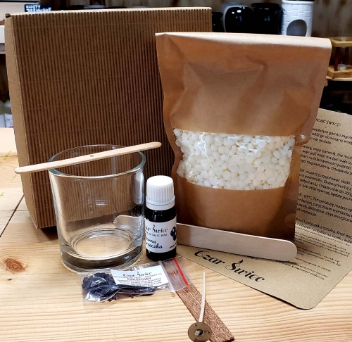 DIY - ZESTAW DO SAMODZIELNEGO ROBIENIA ŚWIECY