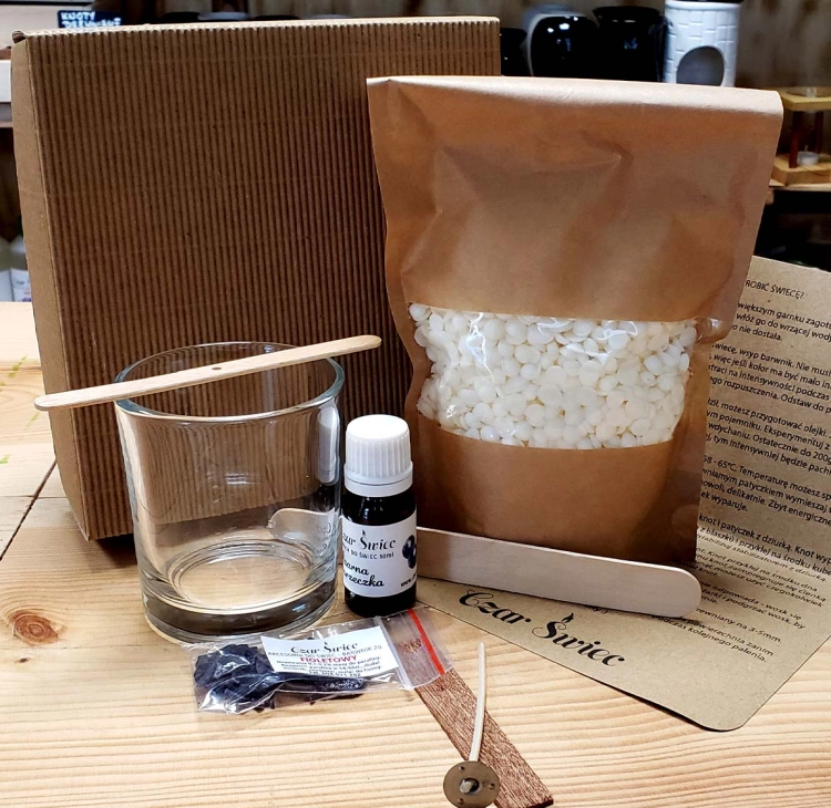 DIY - ZESTAW DO SAMODZIELNEGO ROBIENIA ŚWIECY