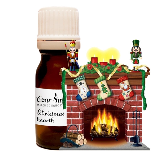 ZAPACH DO ŚWIEC W SZKLE - CHRISTMAS HEARTH (10ml)