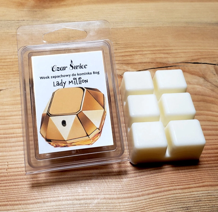 WOSK SOJOWY DO KOMINKA 80g - Lady Million (