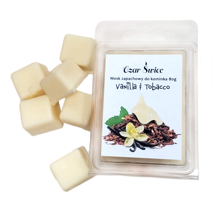 WOSK SOJOWY DO KOMINKA 80g - Vanilla & Tobacco