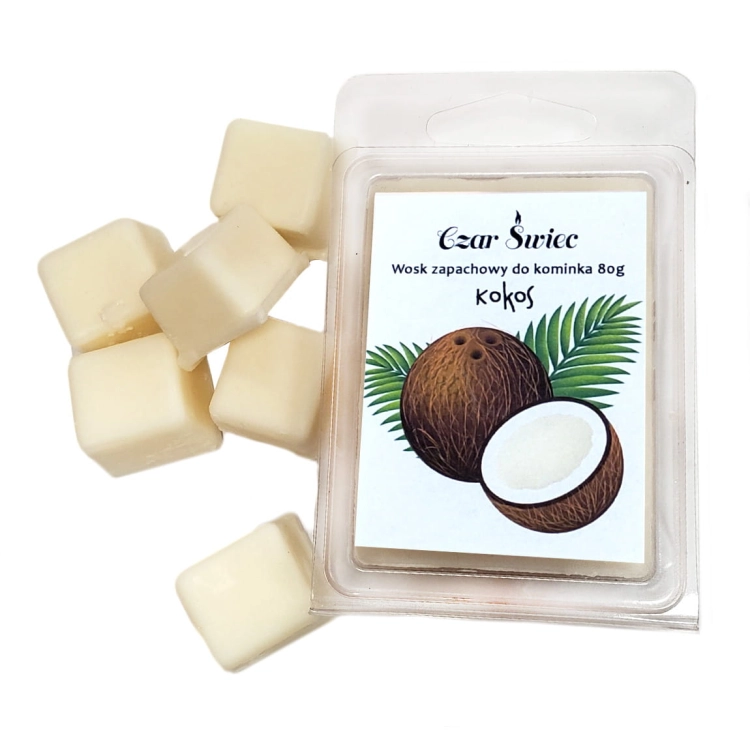 WOSK SOJOWY DO KOMINKA 80g - Kokos