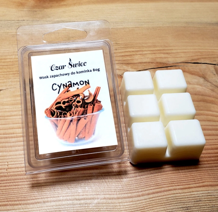 WOSK SOJOWY DO KOMINKA 80g - Cynamon