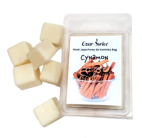 WOSK SOJOWY DO KOMINKA 80g - Cynamon