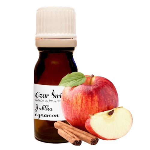 ZAPACH DO ŚWIEC W SZKLE - JABŁKO-CYNAMON (10ml)