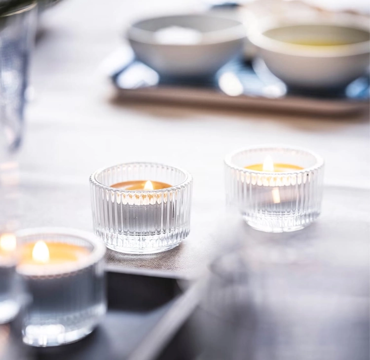 SZKŁO ŚWIECZNIK NA TEALIGHT