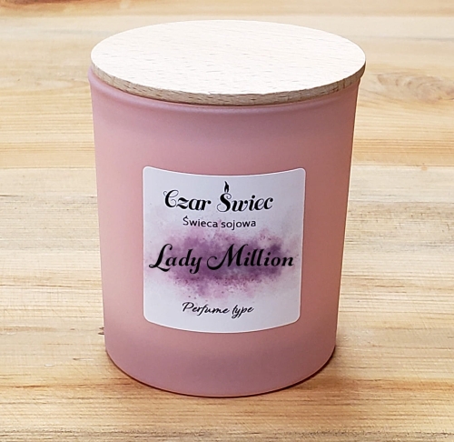 Świeca sojowa LADY MILLION - PERFUME TYPE