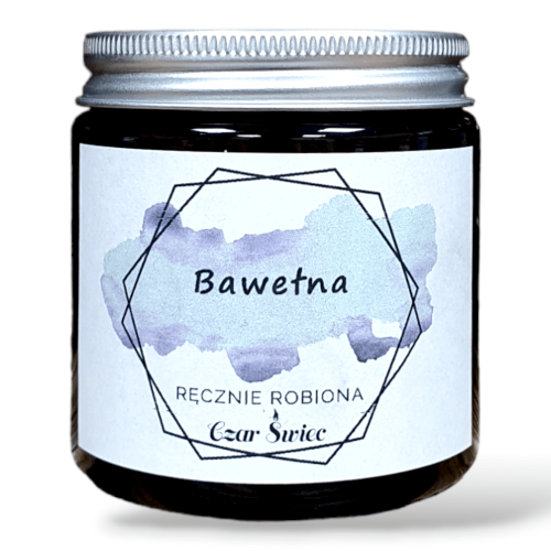 BRĄZOWE SŁOIKI - Świeca sojowa BAWEŁNA