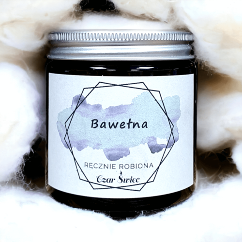 BRĄZOWE SŁOIKI - Świeca sojowa BAWEŁNA