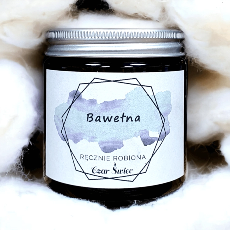 BRĄZOWE SŁOIKI - Świeca sojowa BAWEŁNA