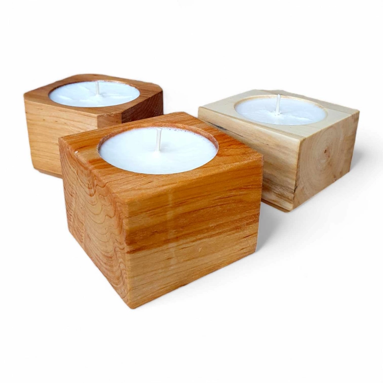 WOOD MOOD - Drzewo Sandałowe - ŚWIECA W DREWNIE