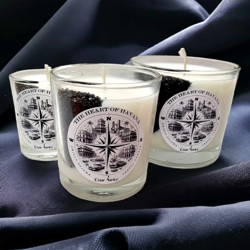 Seria TRAVEL CANDLE - The Heart of Havana - Świeca sojowa
