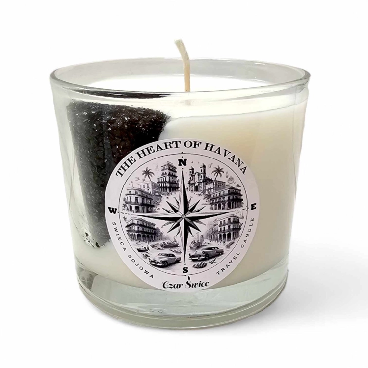 Seria TRAVEL CANDLE - The Heart of Havana - Świeca sojowa