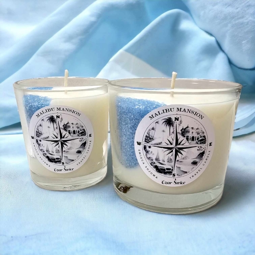 Seria TRAVEL CANDLE - Malibu Mansion- Świeca sojowa