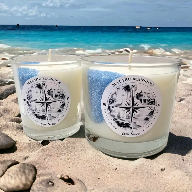 Seria TRAVEL CANDLE - Malibu Mansion- Świeca sojowa