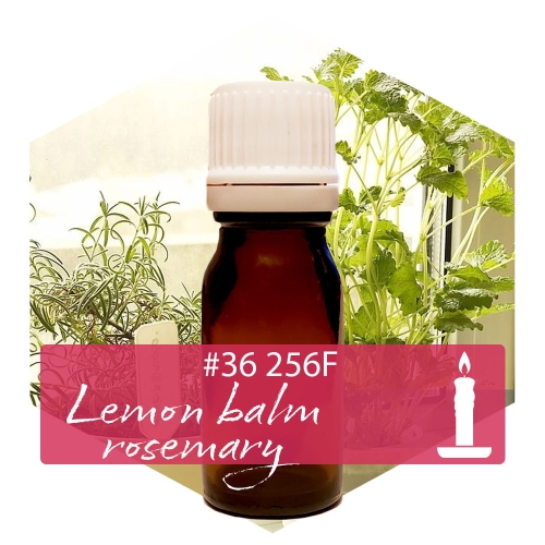 ZAPACH DO ŚWIEC - Lemon balm & rosemary
