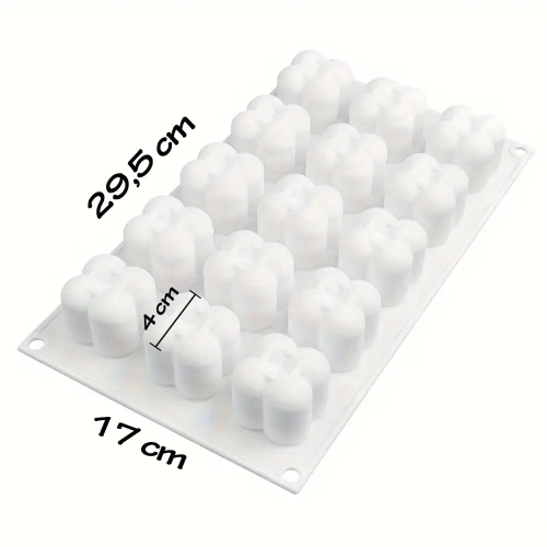 FORMA SILIKONOWA - Bubble małe 15 szt