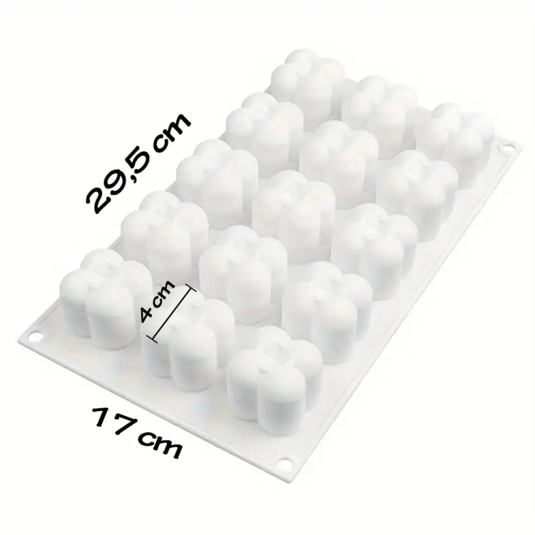 FORMA SILIKONOWA - Bubble małe 15 szt