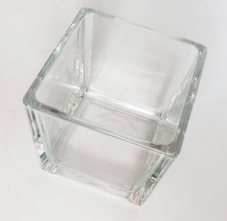 POJEMNIK SZKLANY DO ZALEWU ŚWIEC - KWADRAT 8cm