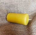 ŚWIECA Z WOSKU PSZCZELEGO - 9cm